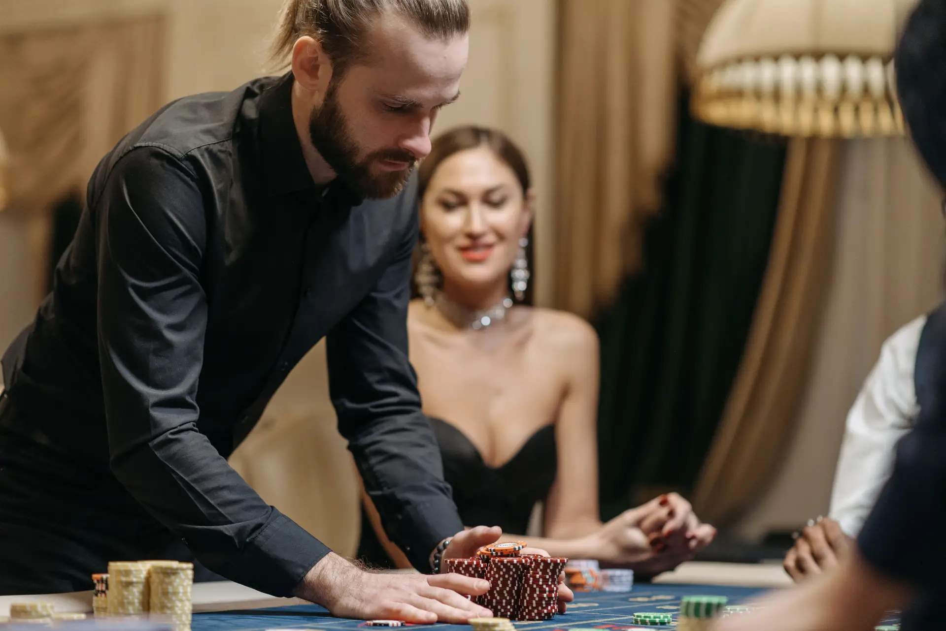 Luxury Casino Hotel Interior